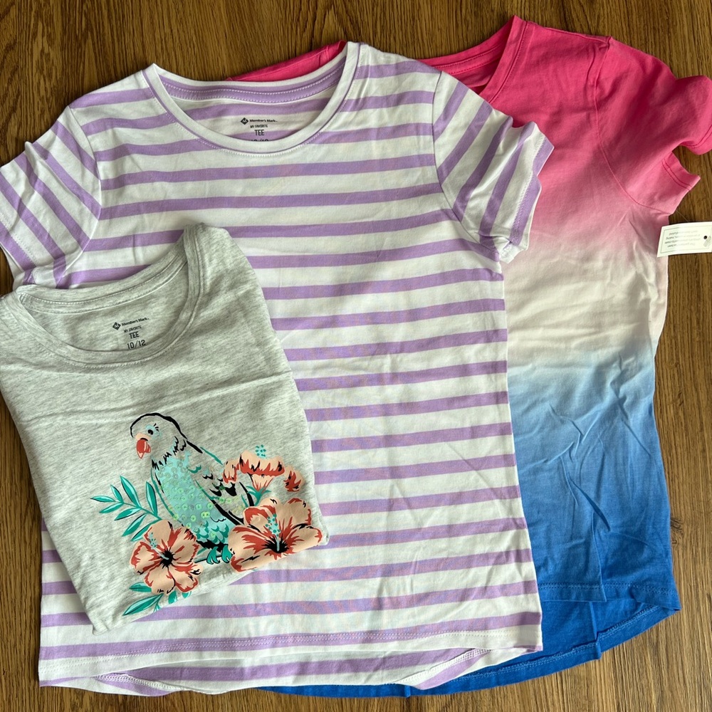 Kids Graphic Tee Bundle (3-Pack) | Cute School + Everyday Shirts
